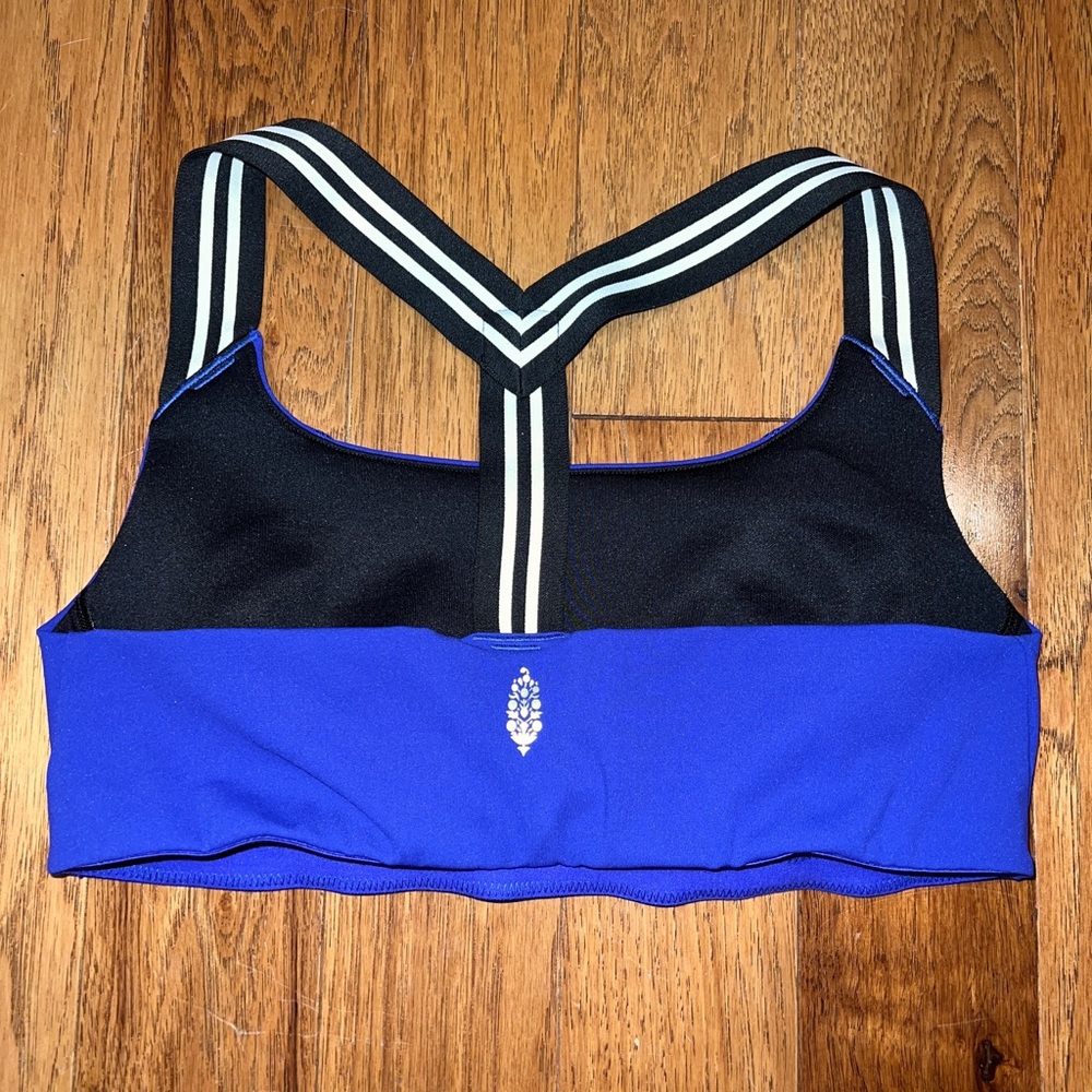 Free People Zephyr Top Blue - Picture 2 of 4